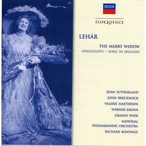Joan Sutherland - Merry Widow (In English)  CD